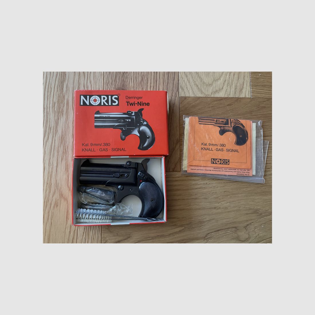 Norris Derringer Twinny Kal. 9mm/.380 PTB 276