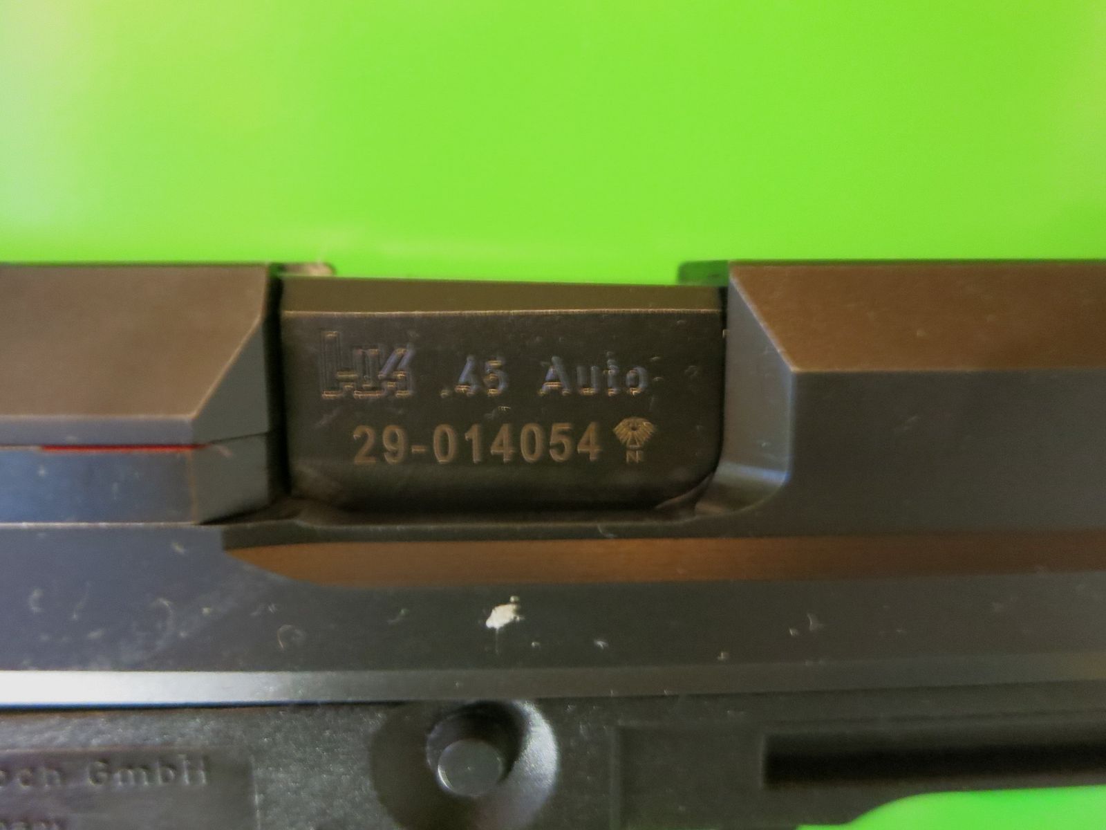 Heckler & Koch USP Compact (Universale Selbstladepistole), .45 ACP       #80-
