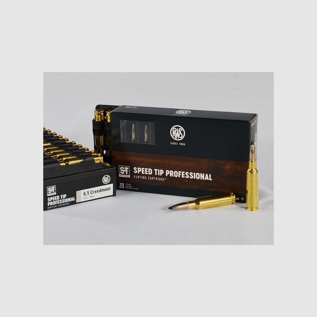 RWS 6,5 Creedmoor, SPEED TIP PRO 140 grs 1 Packung (20 Schuss á 4,295 €*)