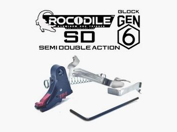 TR-1 UPGRADES – CROCODILE SD (SEMI-DOUBLE ACTION) KIT PER GLOCK GEN 6