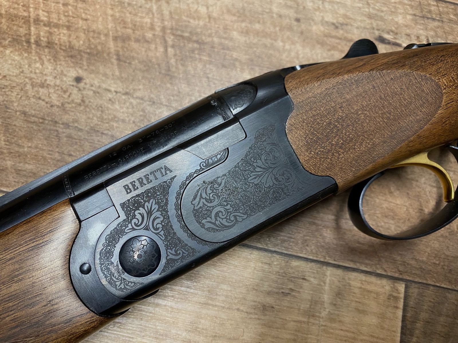 Beretta 686 Black Pigeon 1 Jacht LL 76cm riemsteun gemonteerd