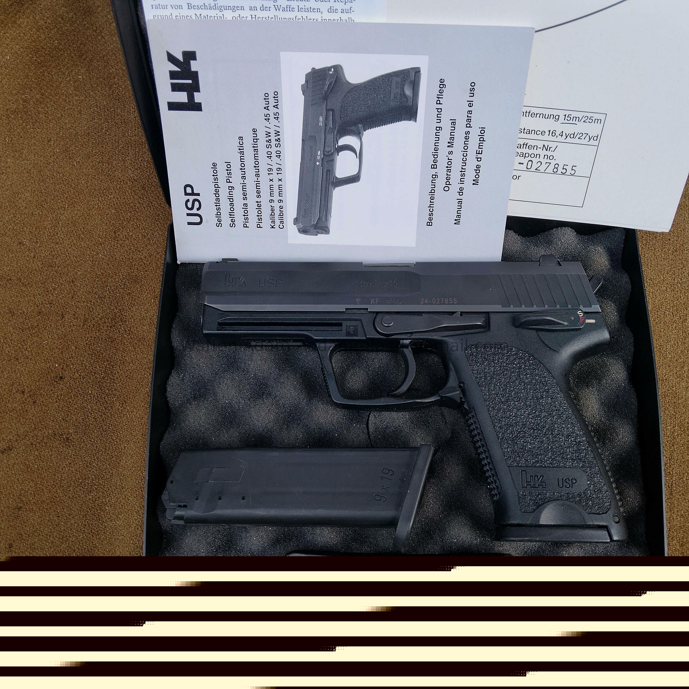 Hecker & Koch USP - scatola