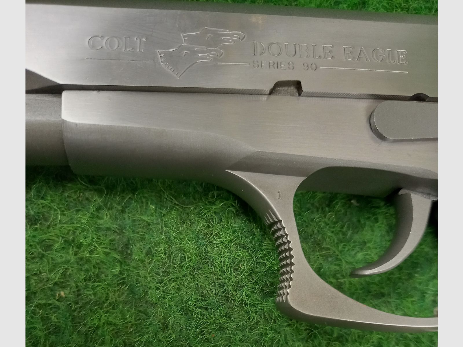 Colt Double Eagle pistol in .45 AUTO caliber in stainless steel,