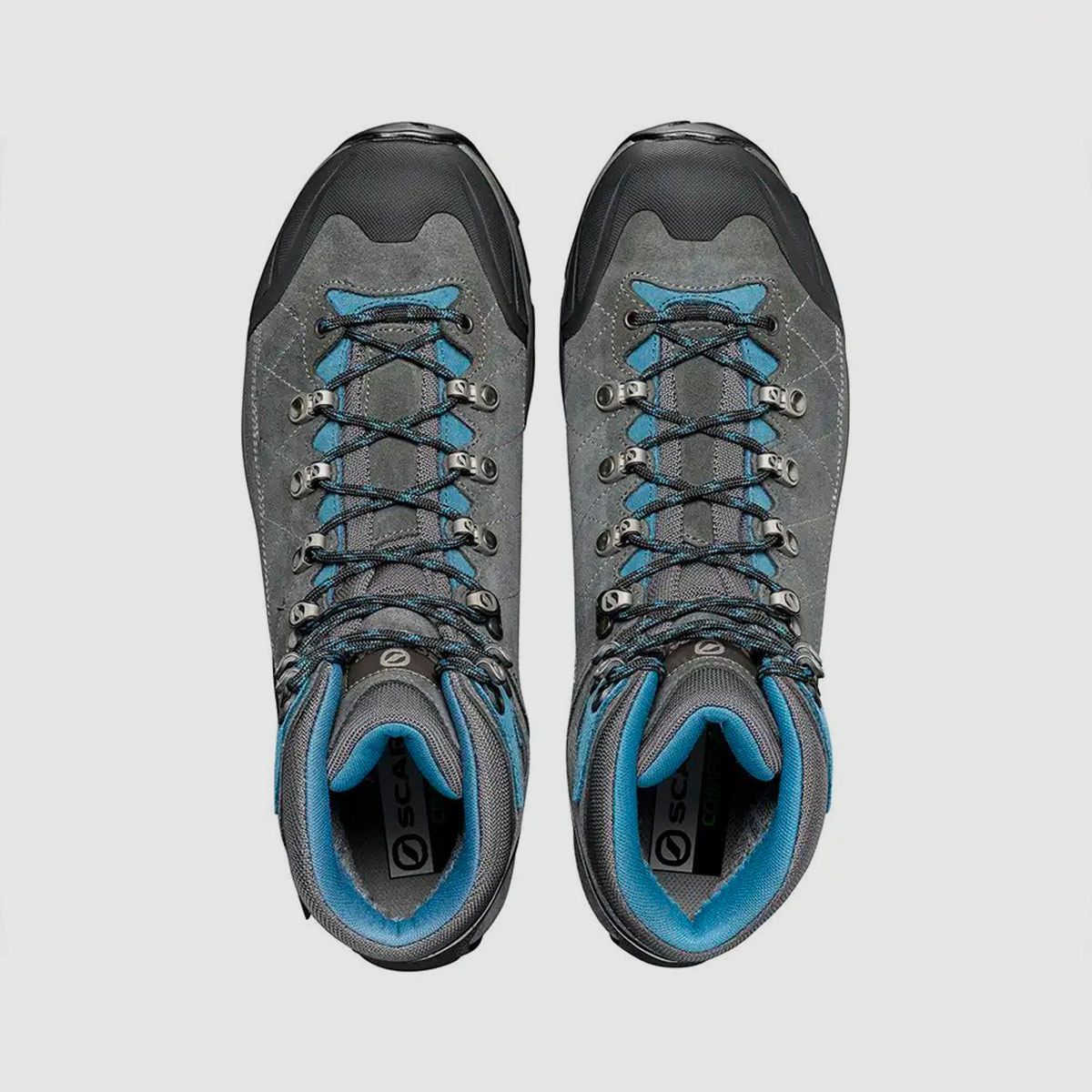 SCARPA – UOMO – KAILASH TREK GTX Shark Gray – Lake Blue, afbeelding 6 van 6