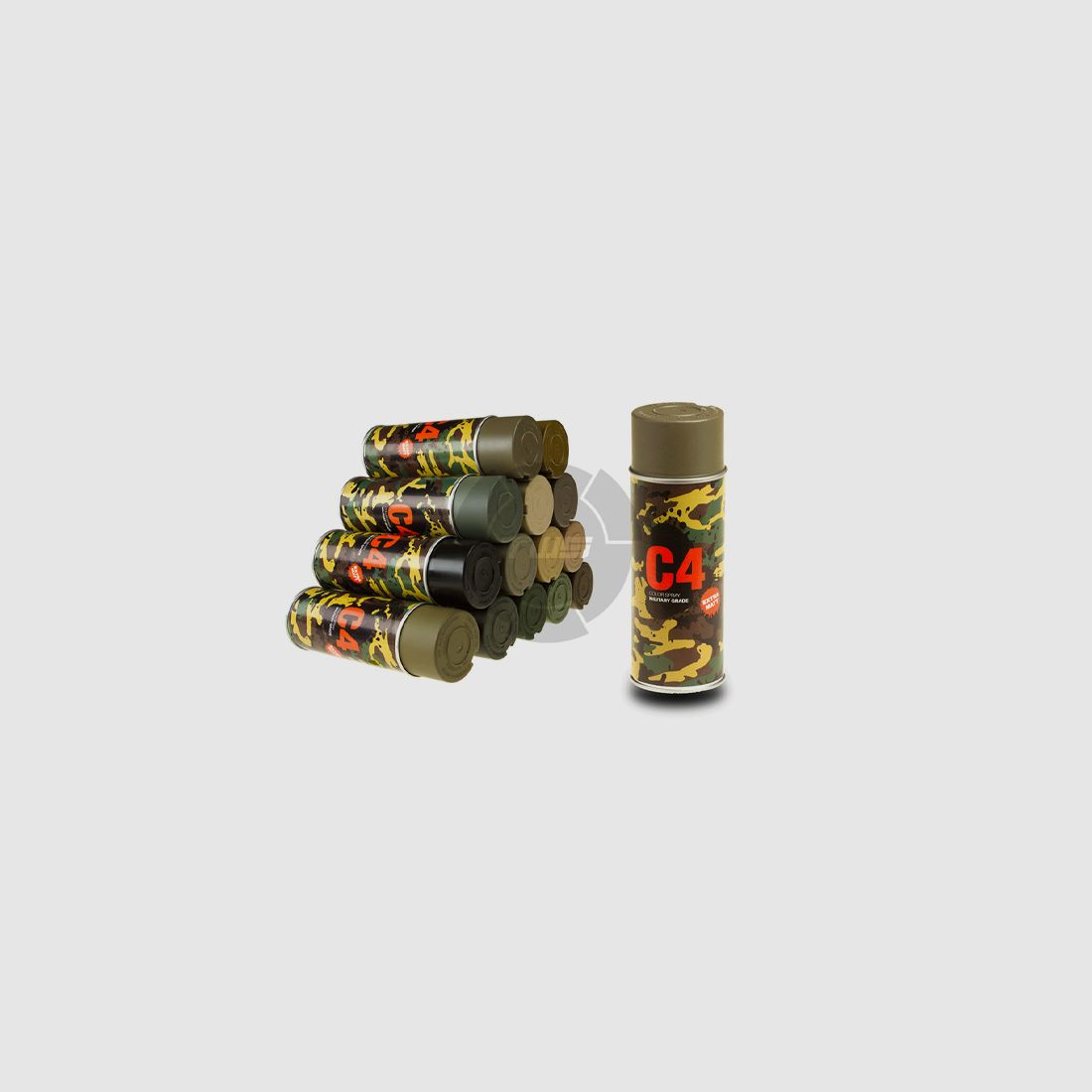 C4 Mil Grade Kleurenspray – TAN 499