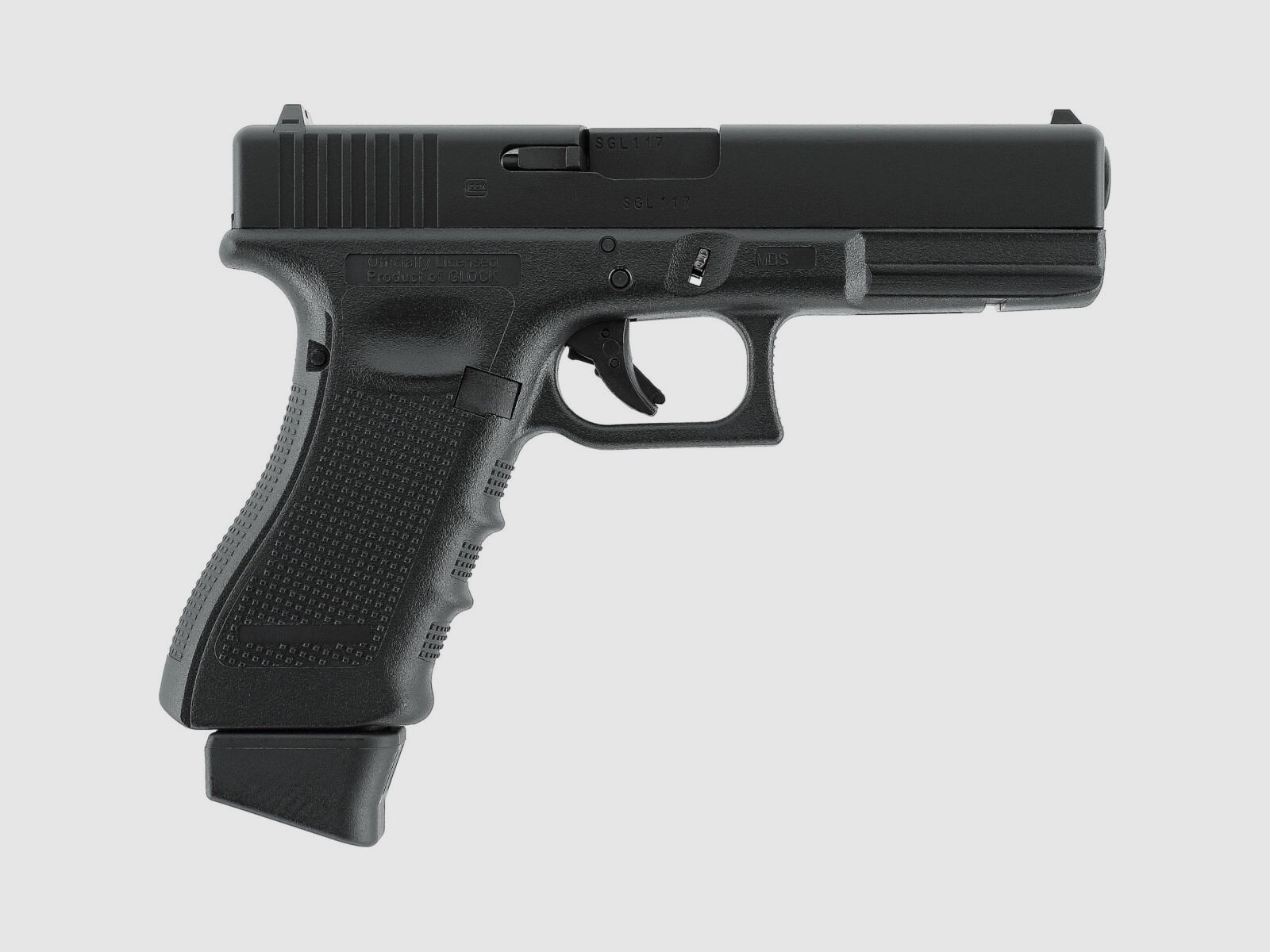 Glock 17 Gen4 Metallschlitten Co2 GBB Schwarz - Umarex