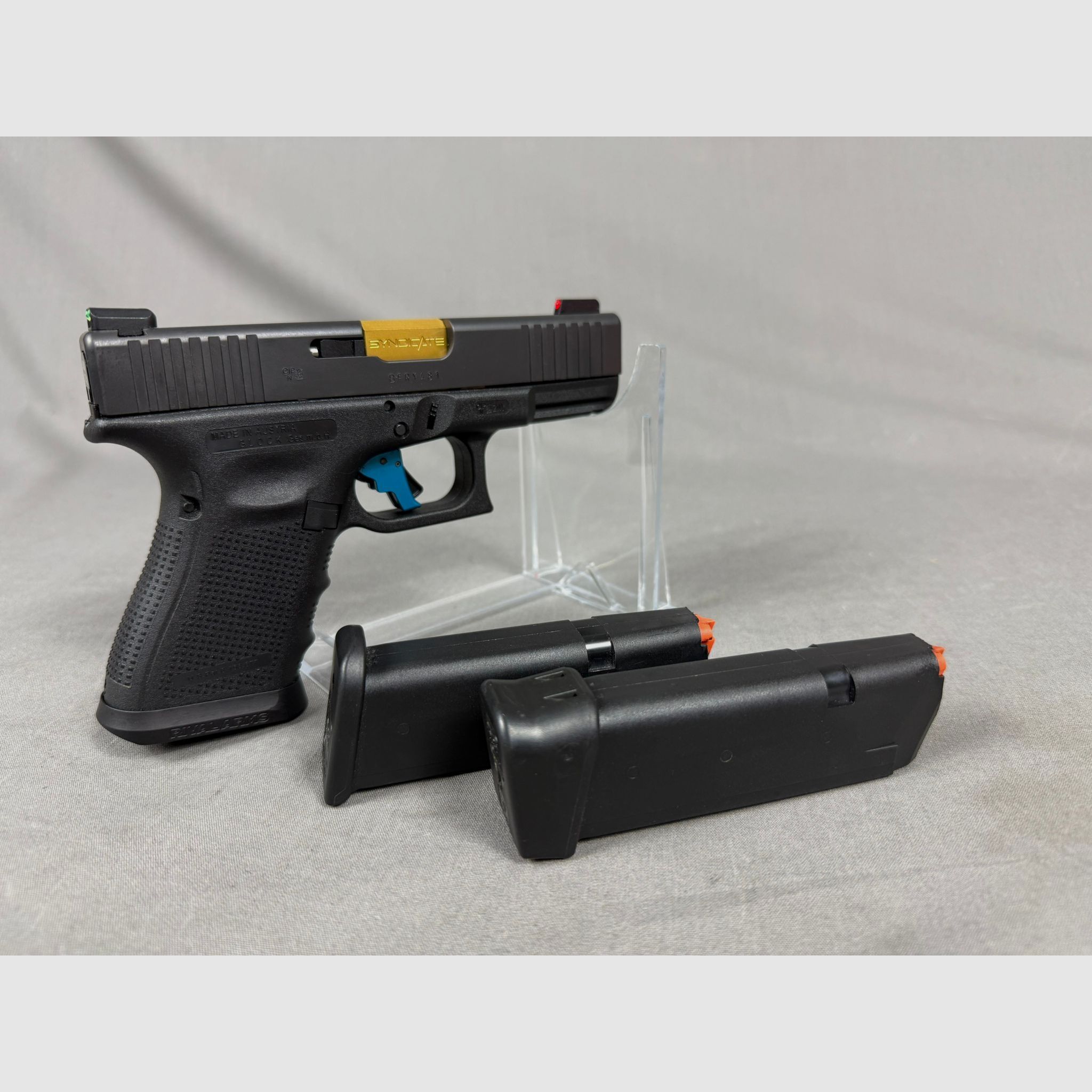 Glock 19 Gen 4  FS mit Syndicate 919 Lauf in 9mm Luger