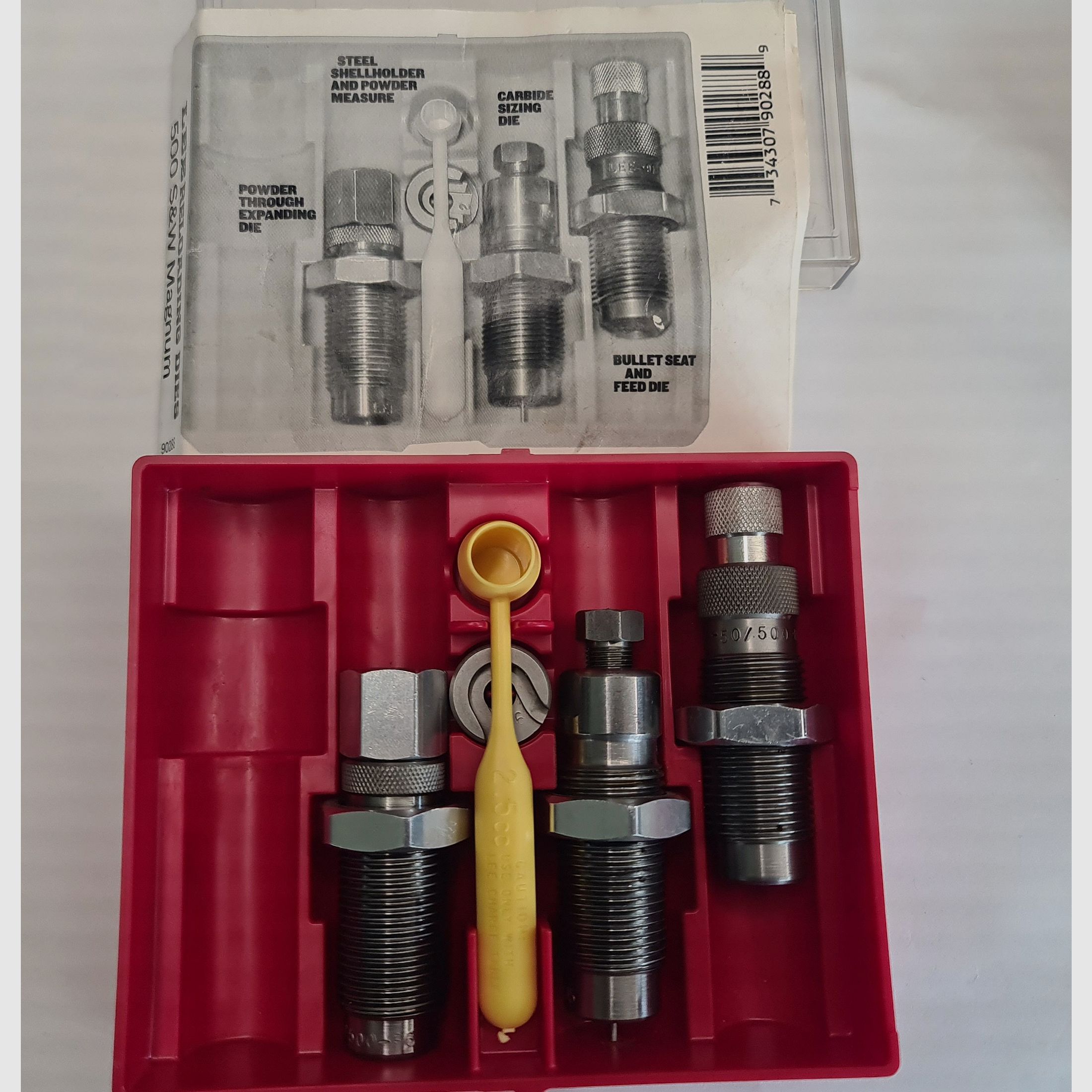 .500 S&W Magnum Wiederlader Material