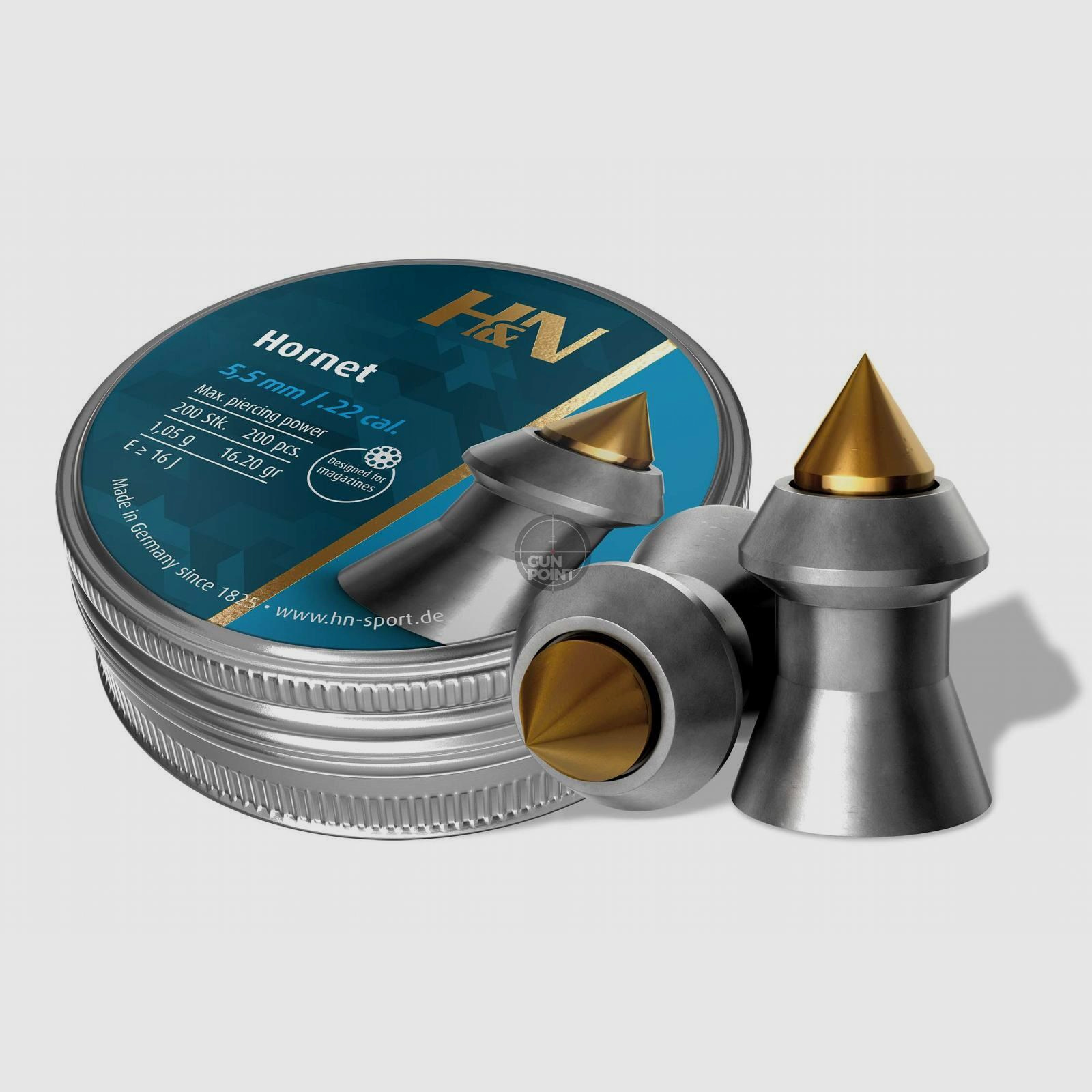 H&N Hornet - Diabolos - 5,50 mm / .22 cal. - 200 Stck