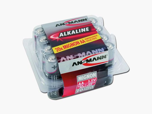 Ansmann Batterie Mignon AA Red-Line 20er-Box