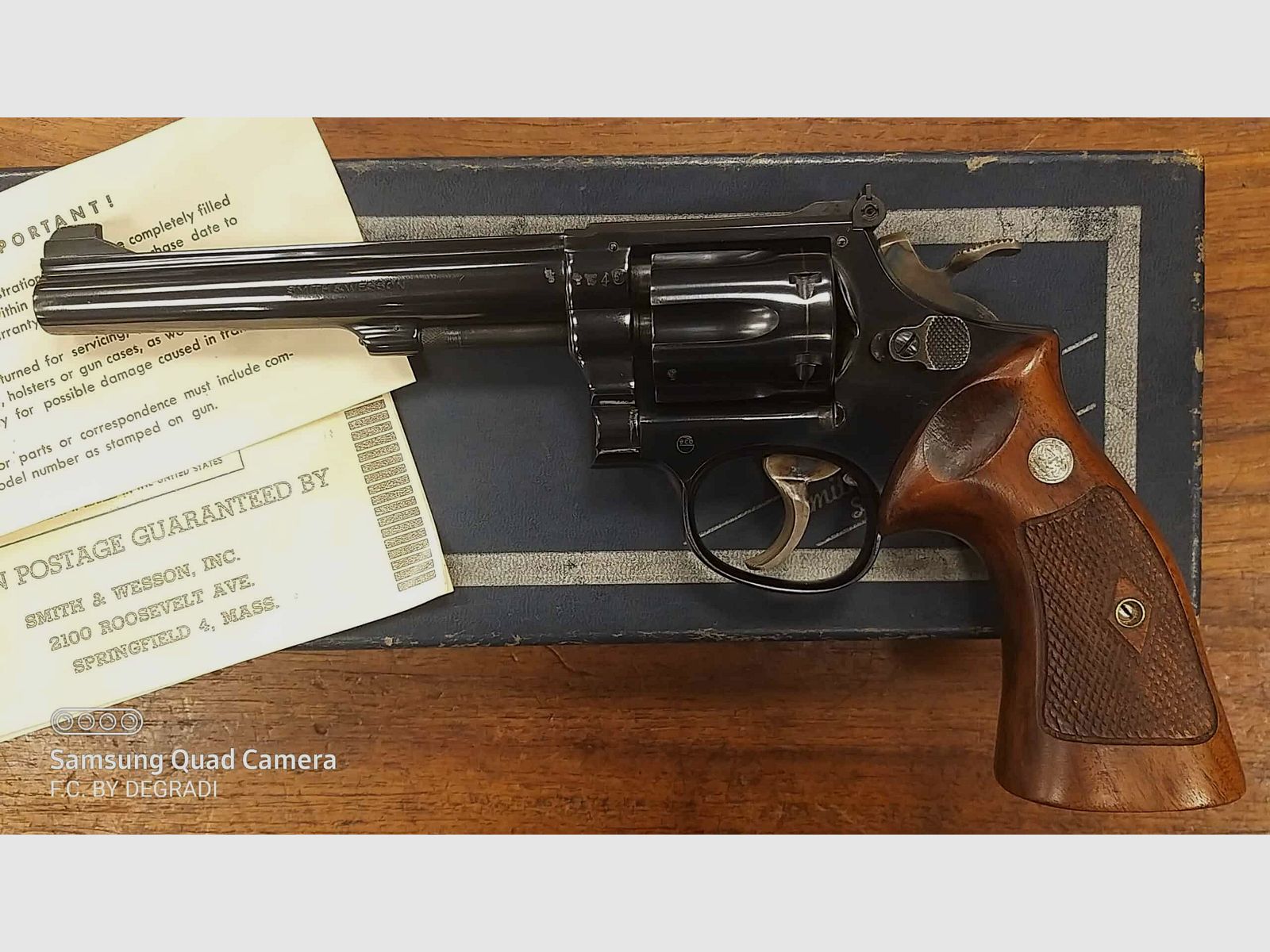SMITH & WESSON MODEL 17-2 22 LR, immagine 3 di 3