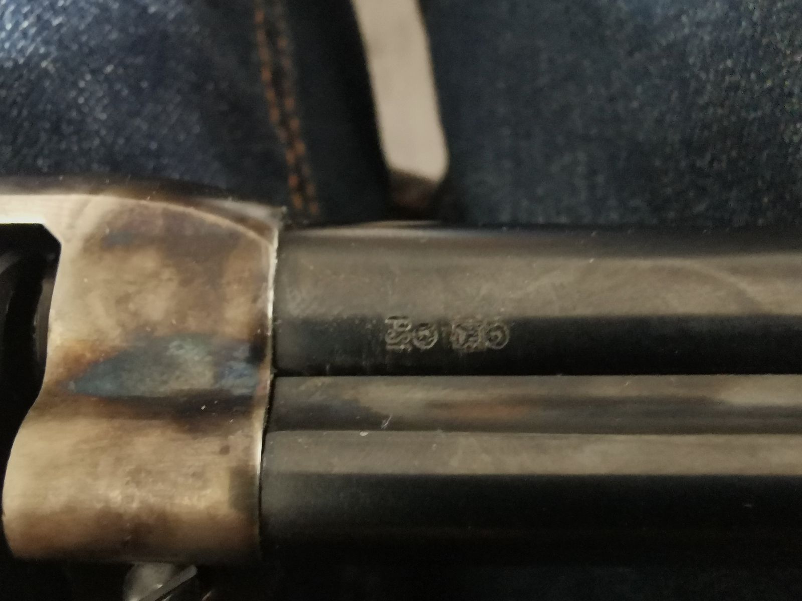 Colt SAA Mod 1873 Pat: 1871-1872 PTB 838 cal. 9 mm R. Knall/Platz Hege Uberti Single Action Army Stahl