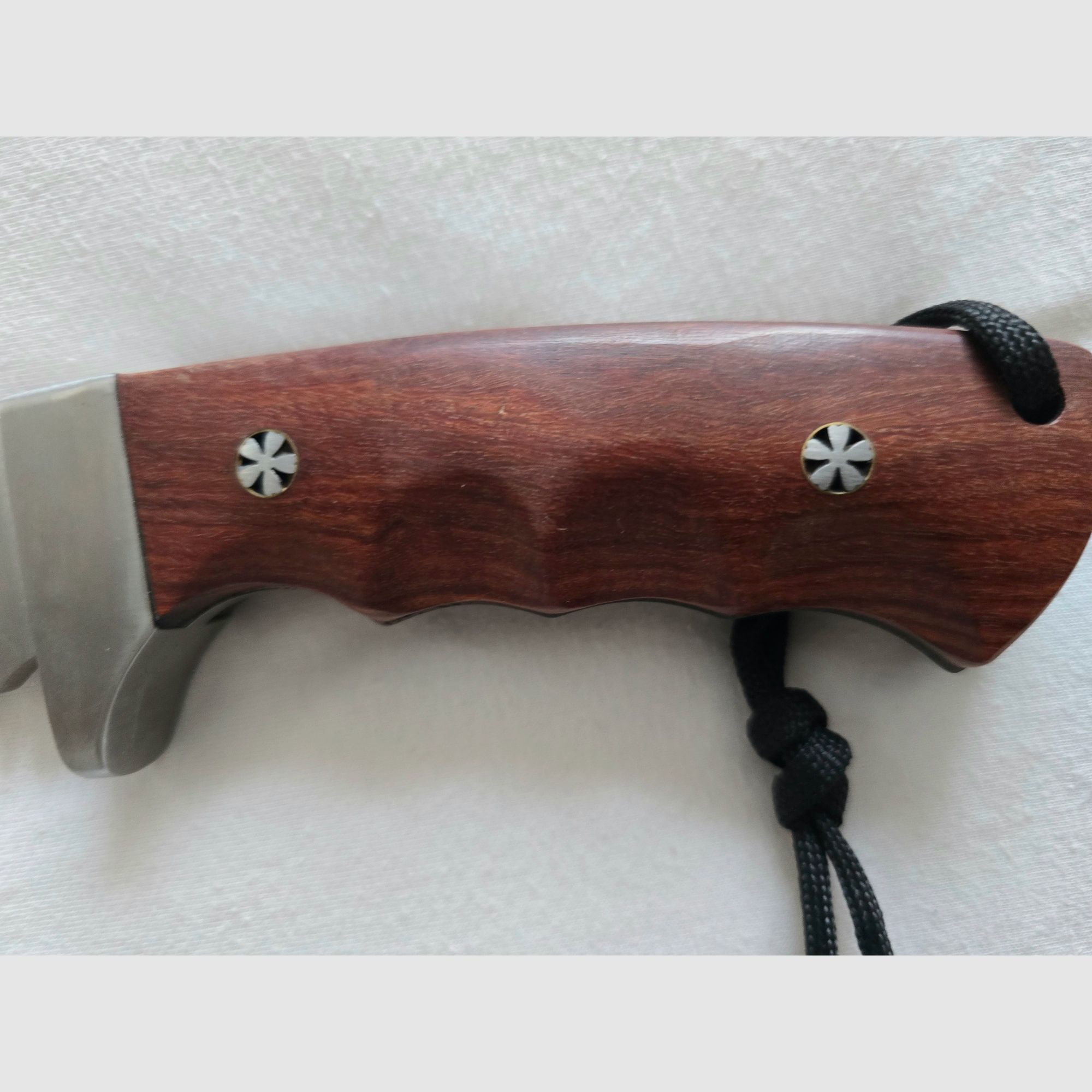 Couteau Kukri Purple Dragon – Couteau robuste pour l'extérieur avec étui en cuir embossé