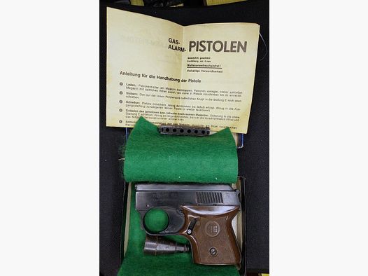 Pistolet de poche RG3s - Röhm RG 3 s pistolet d'alarme cal. 6mm Flobert (PTB 33-69)