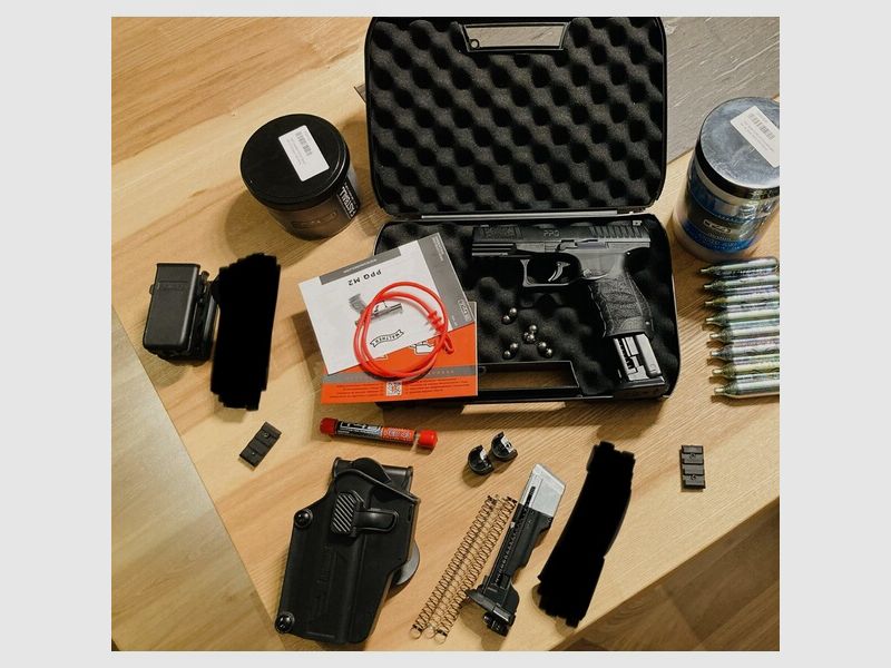 Walther PPQ M2 CO2-RAM Pistole Kal. 43 schwarz