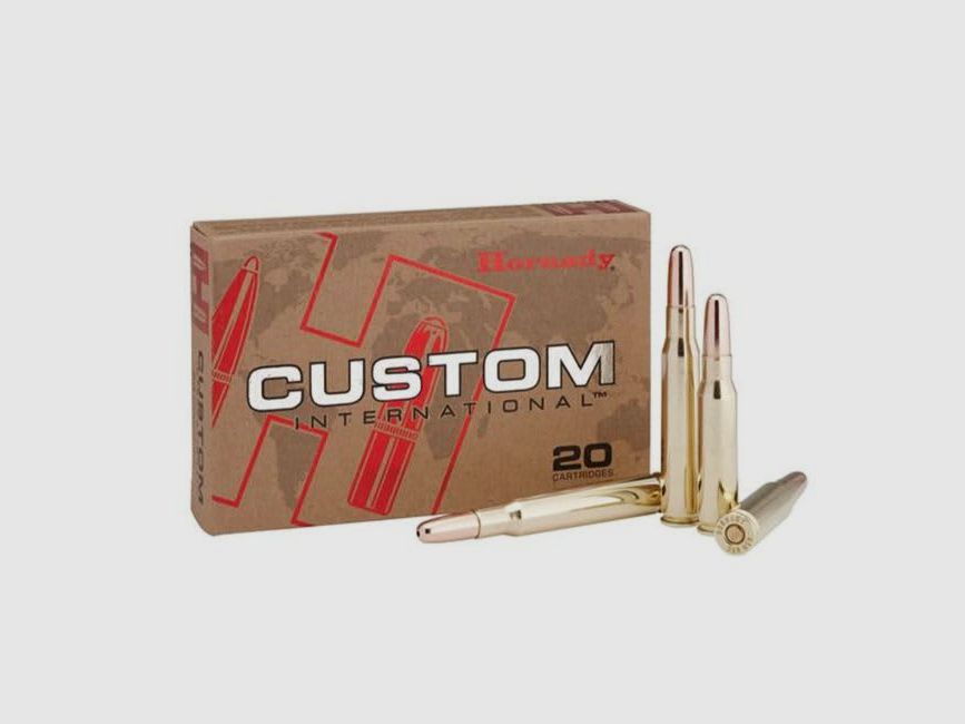 Hornady Custom International .308 Win. 220GR InterLock RN 20 Patronen