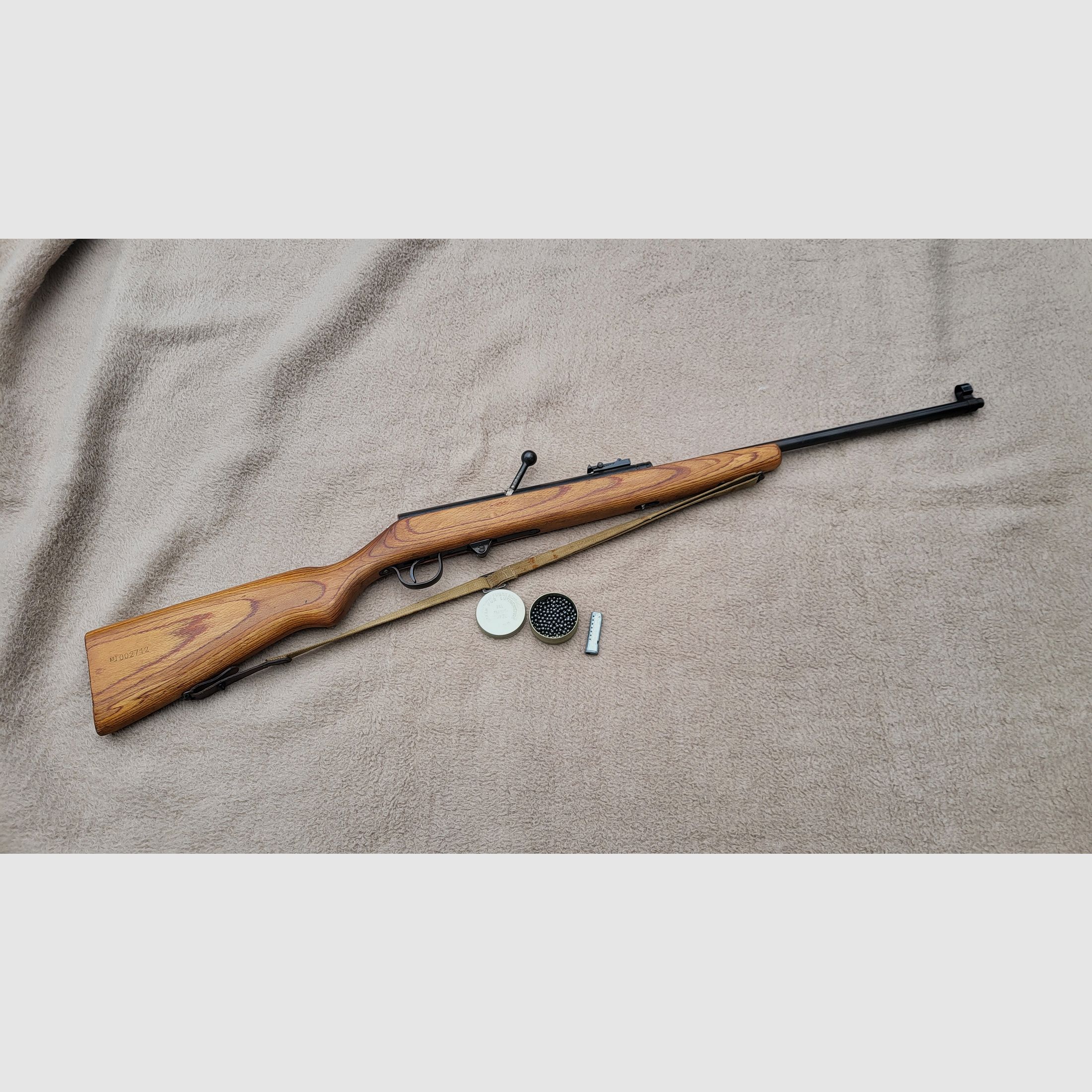 Luftgewehr mit Magazin, Modell Haenel 49a zu verk.