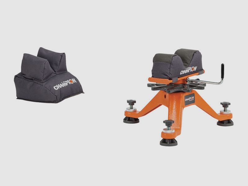 Champion Tri Stance Rest Gewehrauflage mit 2 Sandsäcken