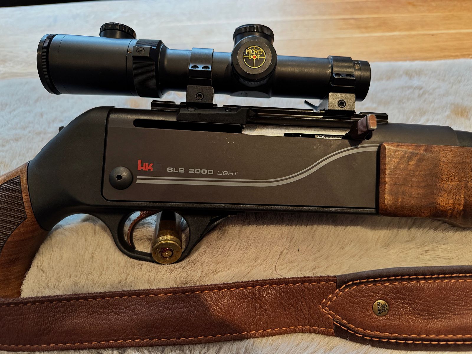 Heckler & Koch SLB 2000 Light — 9,3×62 — inkl. MicroDot 1,4-4,5x24, 3 Magazine und Munition