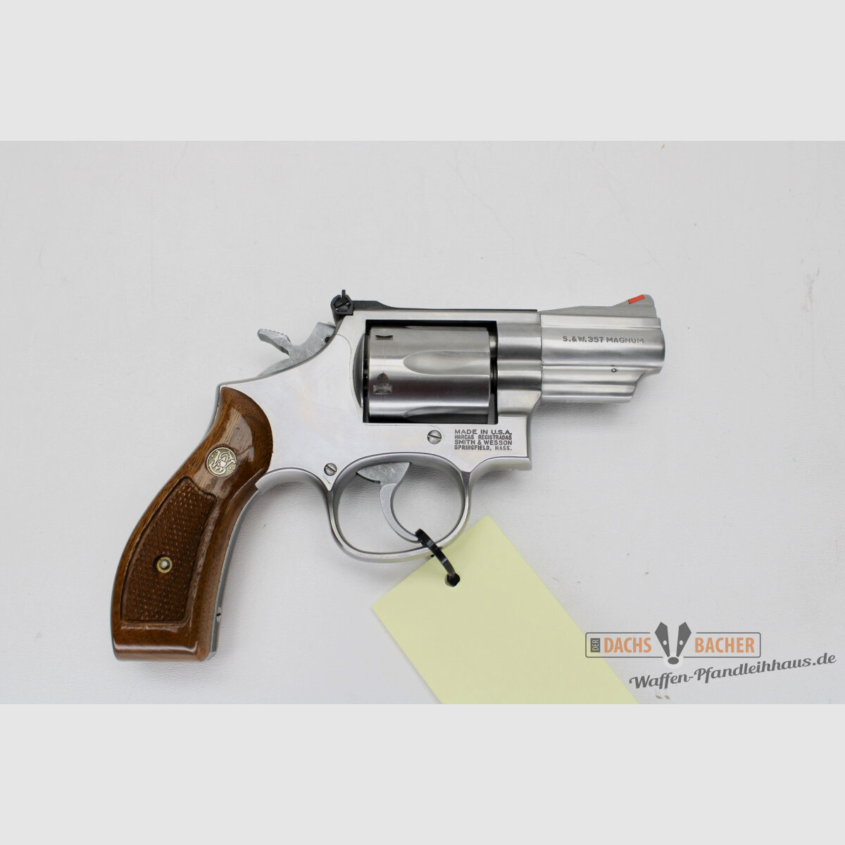 Revolver S&W Smith & Wesson Mod 66-2 Kal. .357 Mag 2,5\" Lauf Stainless