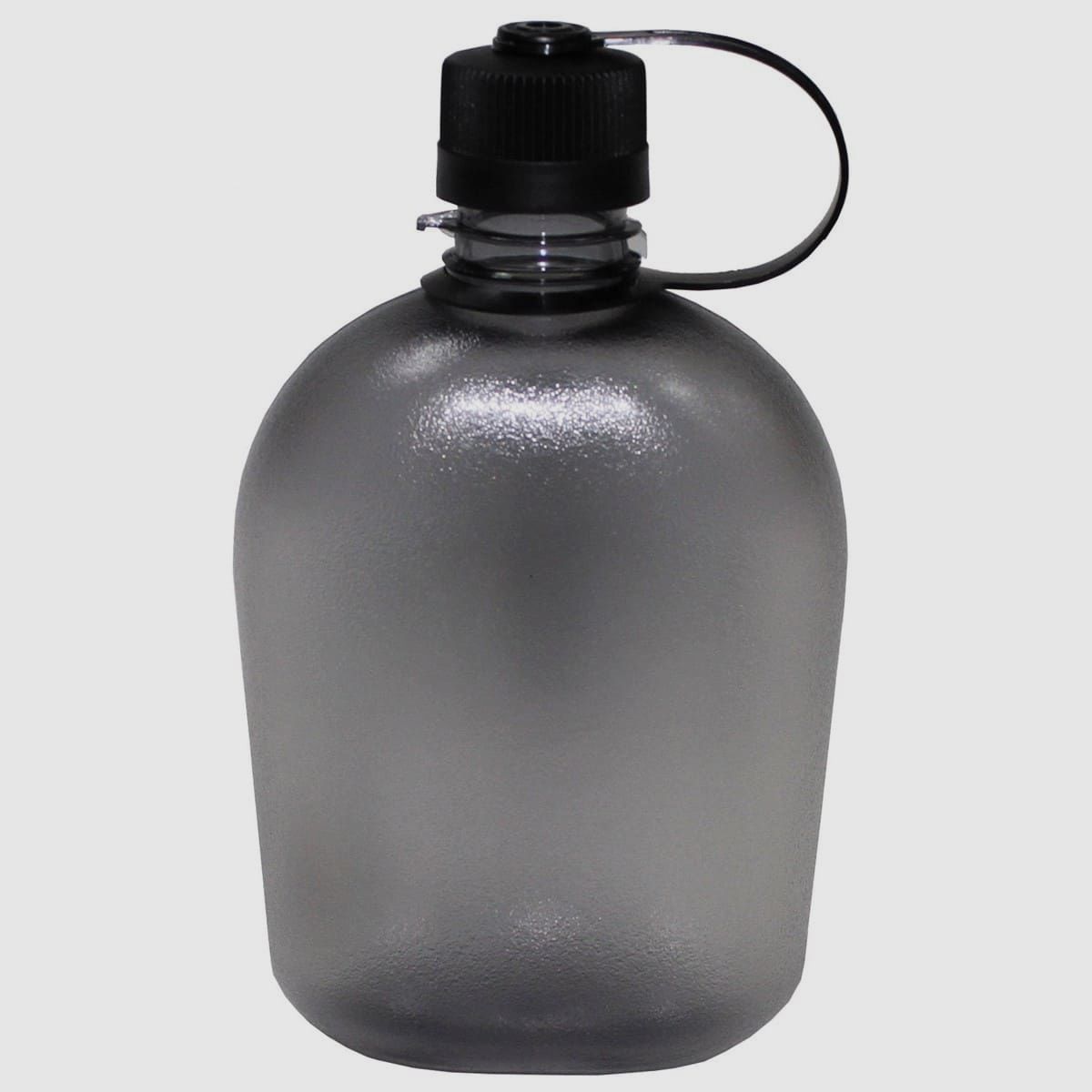 US Feldflasche GEN II, schwarz-transparent, 1l