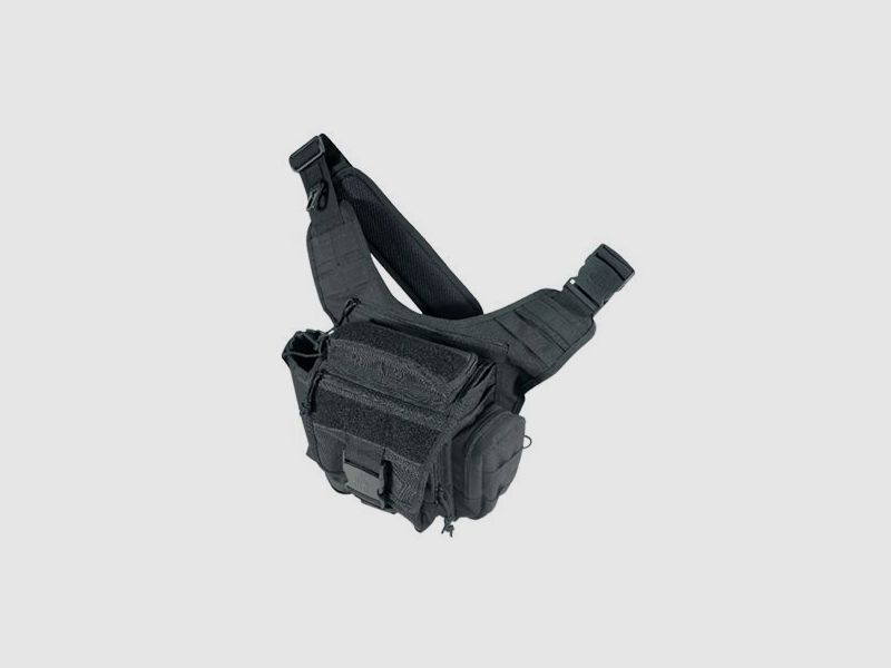 UTG Covert Messenger Bag, Schwarz