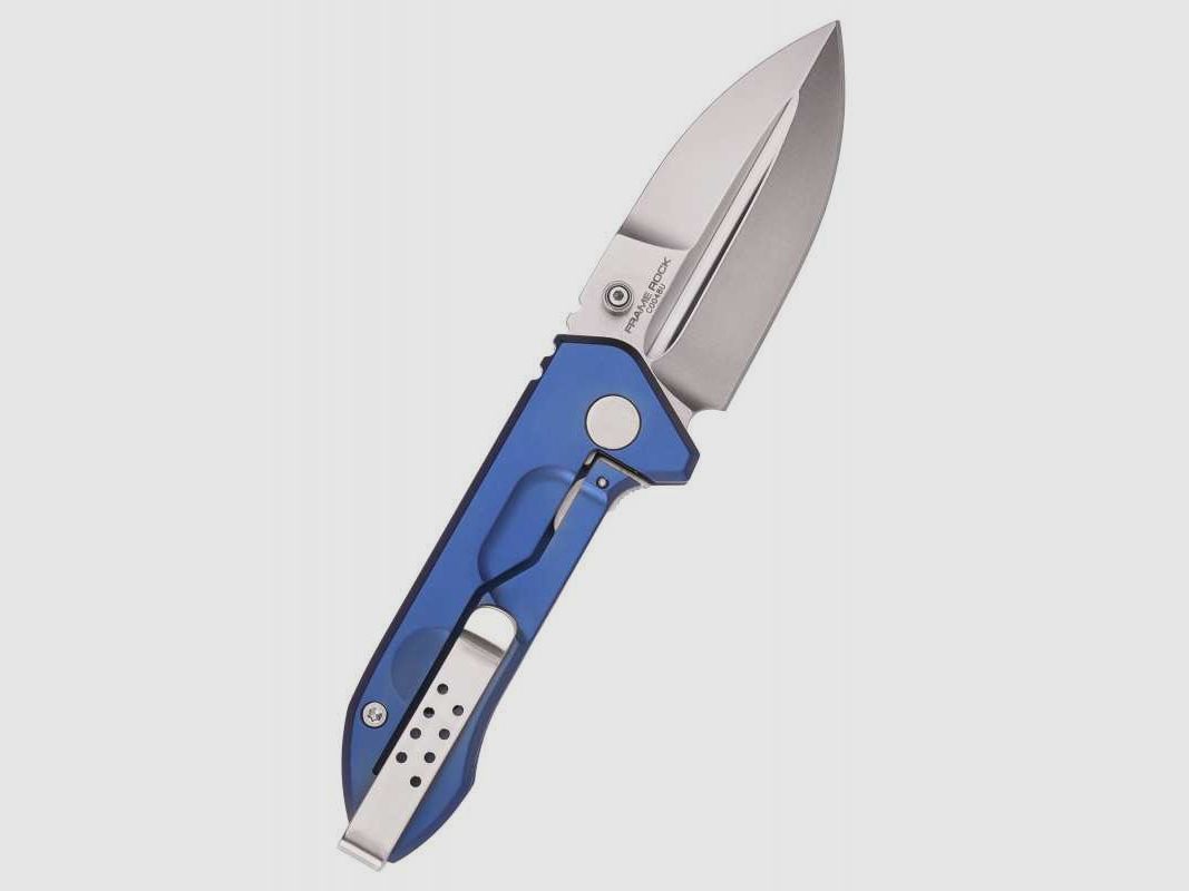 Extrema Ratio Taschenmesser Frame Rock Titan Blau Satiniert