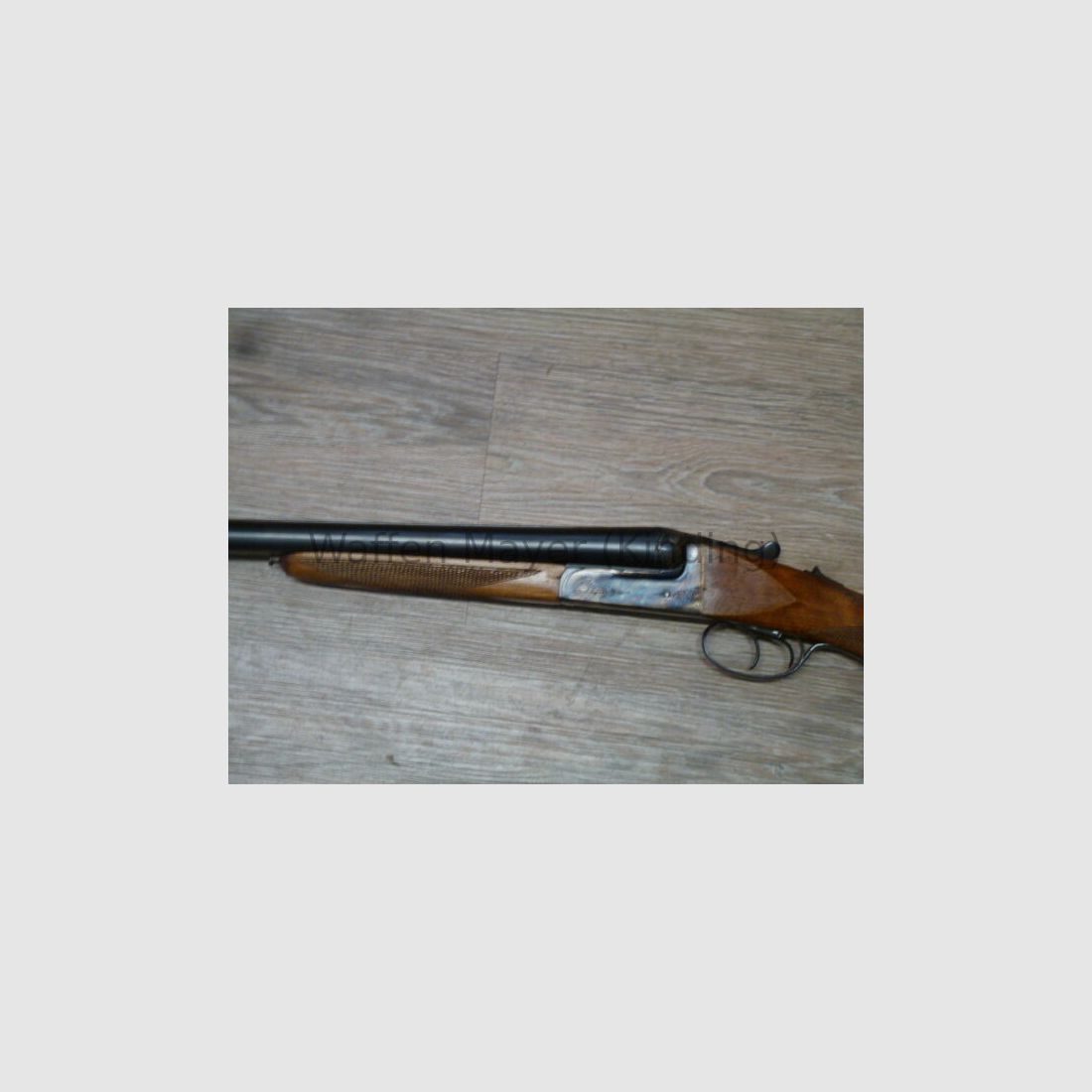 Pieper-Habicht double-barrel shotgun