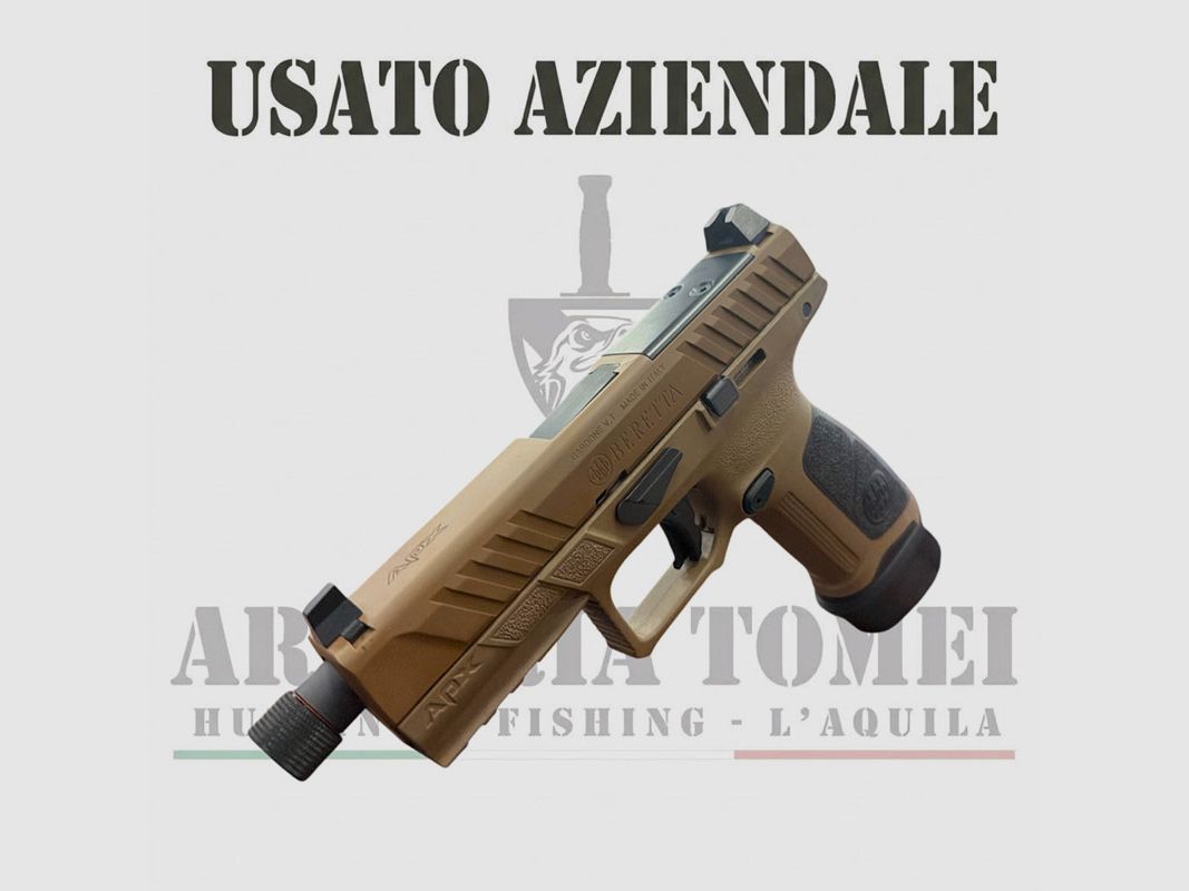 USATO – PISTOLA – BERETTA MOD. APX A1 TACTICAL FDE cal. 9×19, immagine 3 di 4