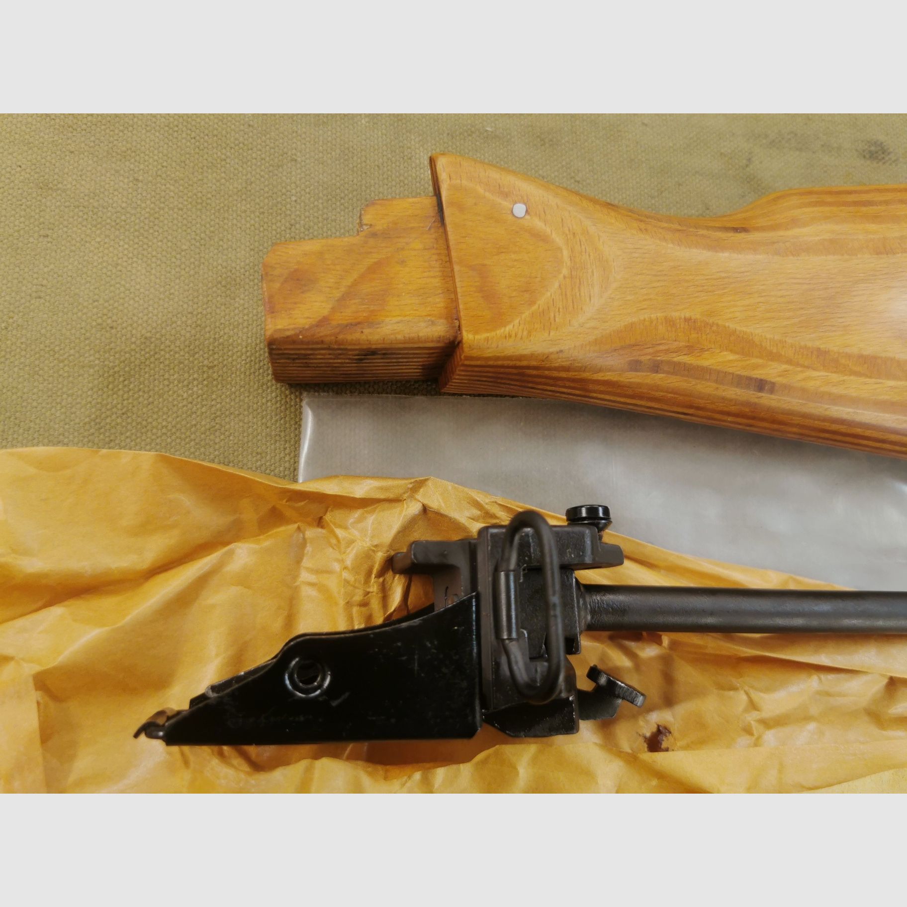 AK 47 Klappschaft Ganzstahl, NVA MPi Klappschaft 
