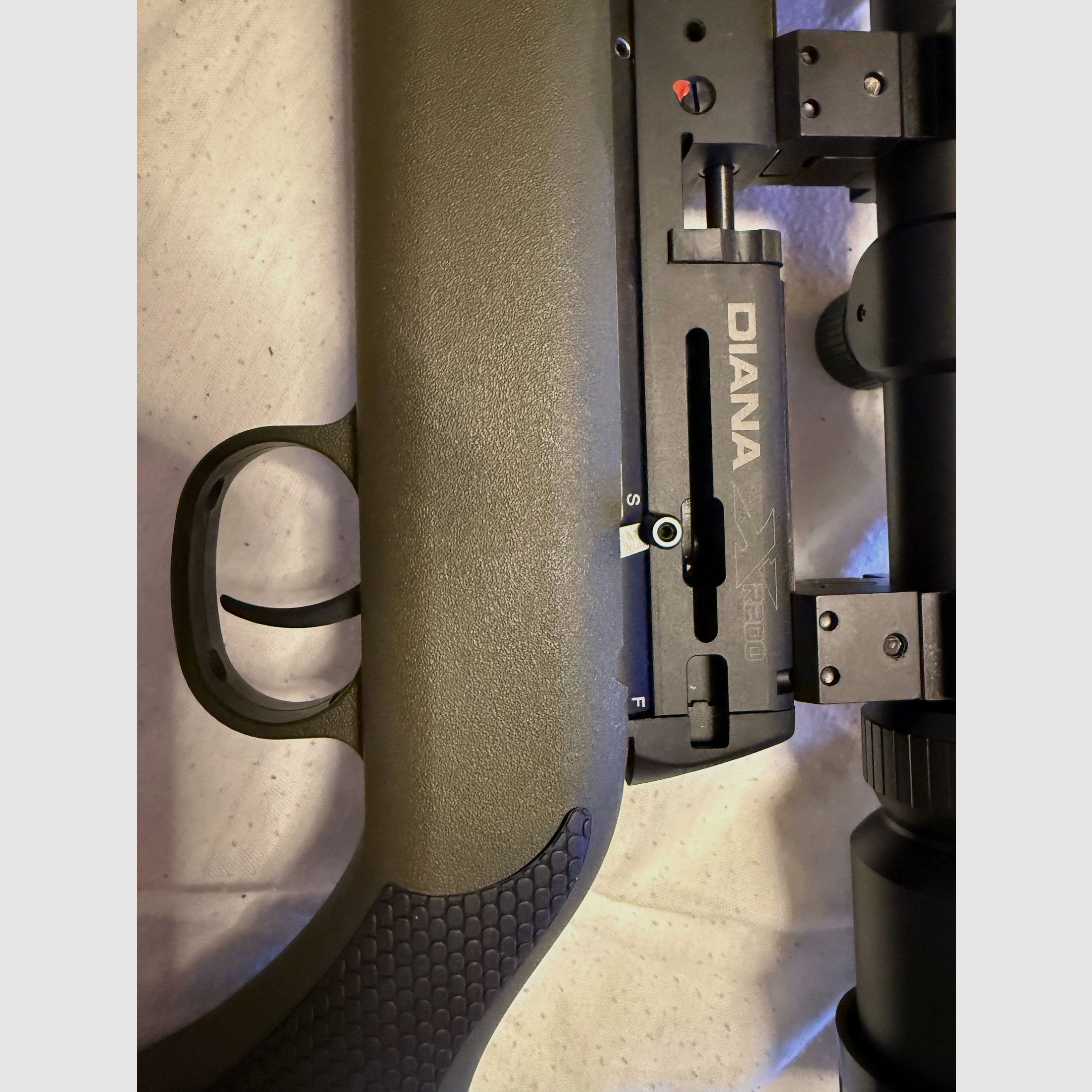 Diana XR200 in complete set with scope and Diana hand pump + export kit