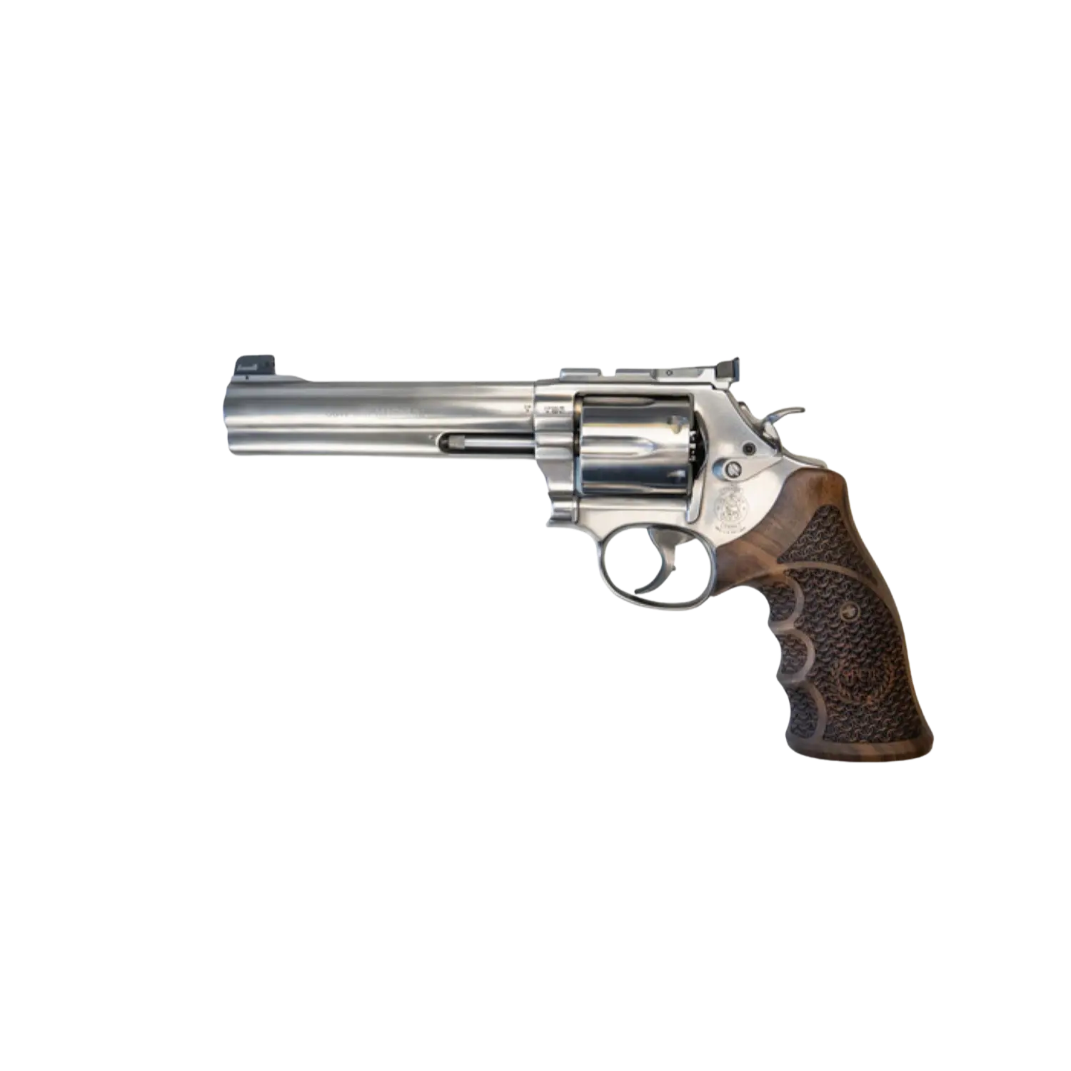 S&W Revolver Mod. 686 Pilum 6", Kal. .357 Magnum Stainless Steel