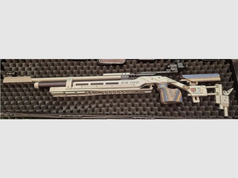 TESRO Rifle modelo RS100 Pro Alu soporte