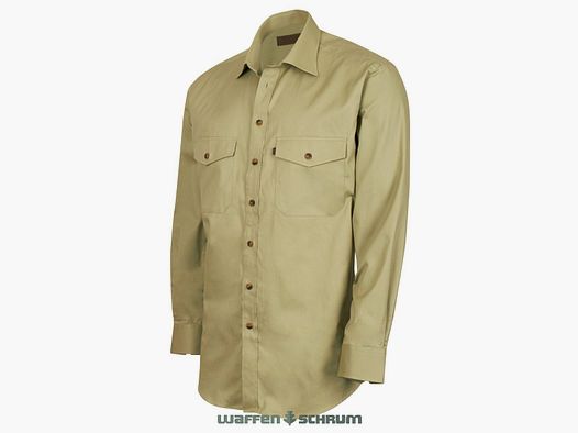 Böcker Hemd Gabardine Grün