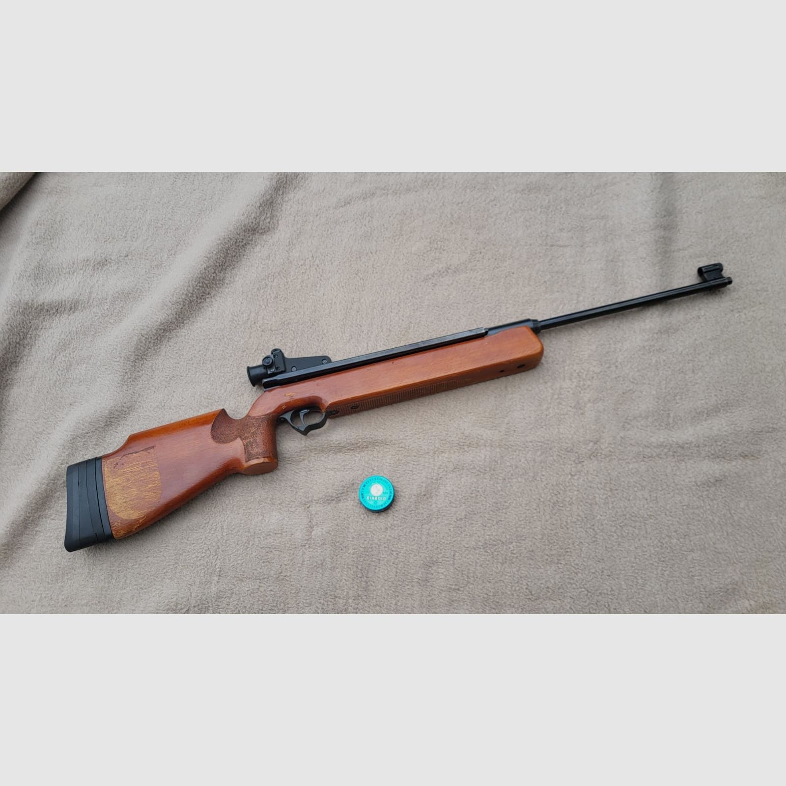 DDR Luftgewehr aus Suhl Seitenpanner Haenel 312