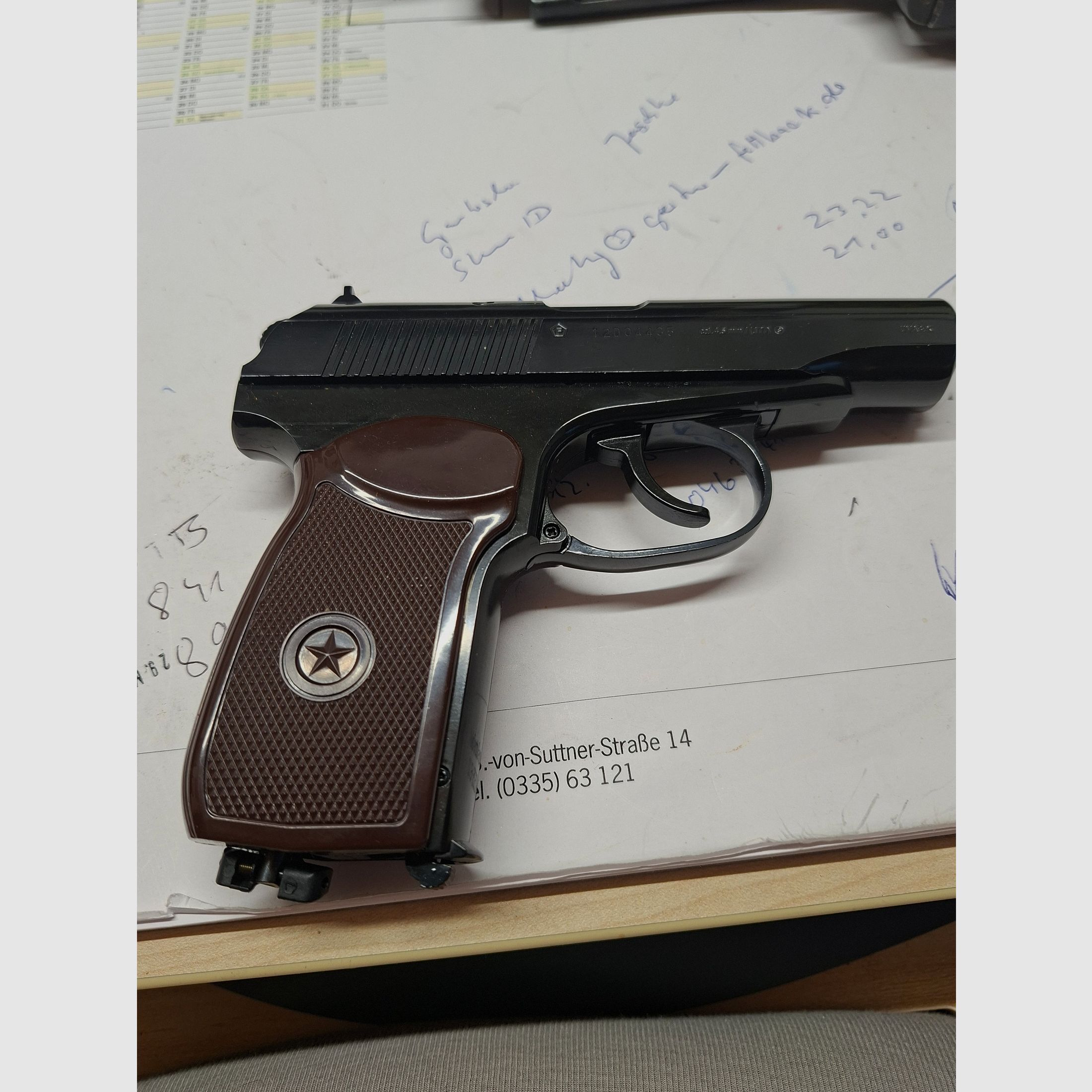 Makarov Airsoft 4.5mm CO²