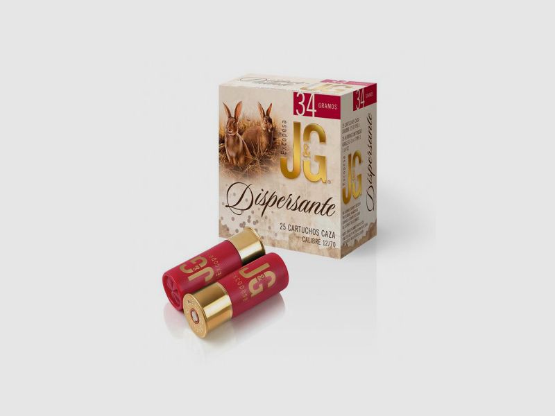 J&G Dispersiepatronen 34gr Kal.12, afbeelding 1 van 2
