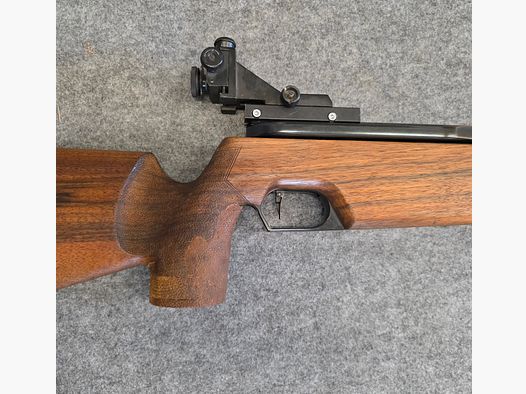 Seitenspanner Feinwerkbau FWB Mod. 300s Luftgewehr Match Gewehr mit Diopter Visier Erhöhung