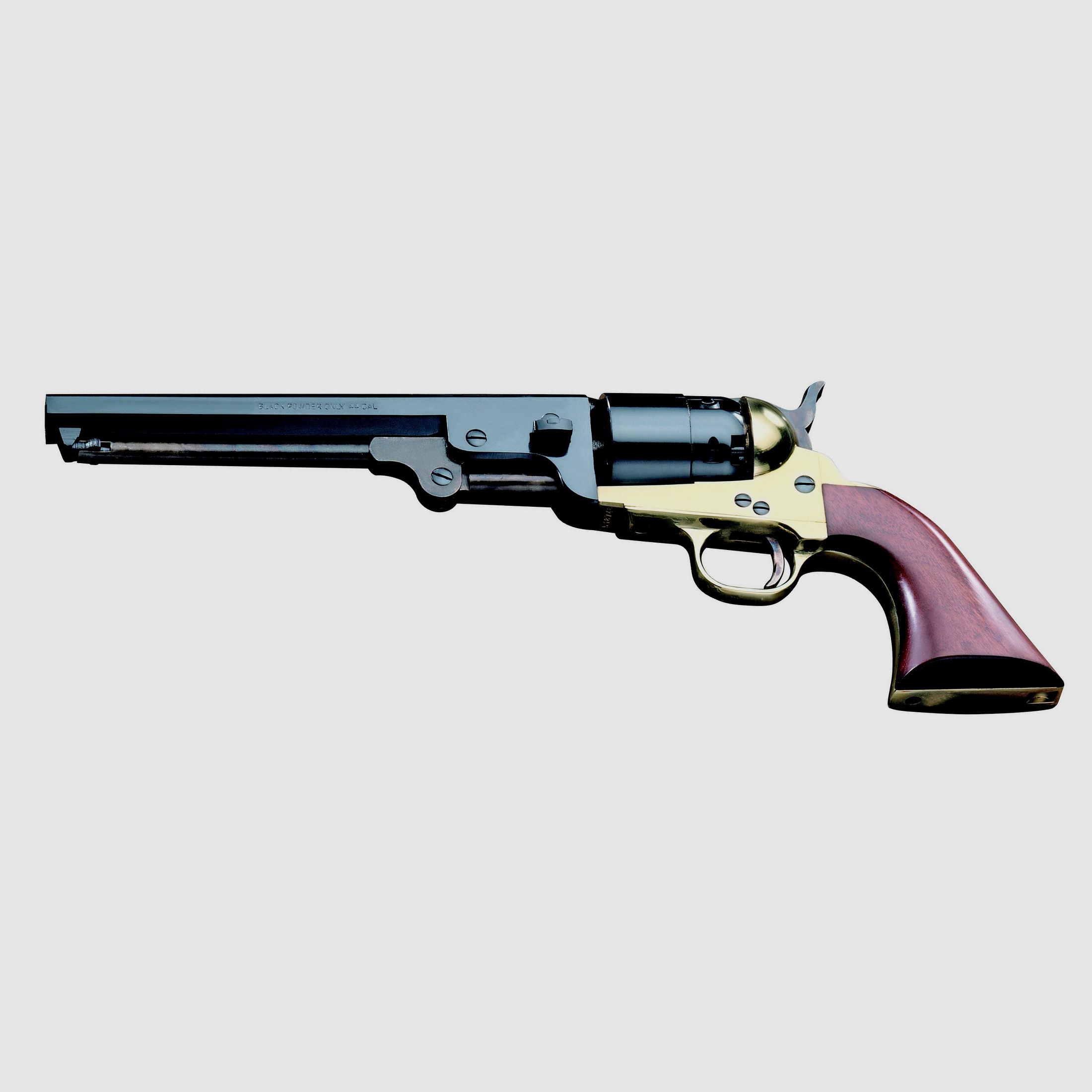 Zwartpoeder Revolver Pietta 1851 NAVY BRASS Octagonaal, afbeelding 1 van 2