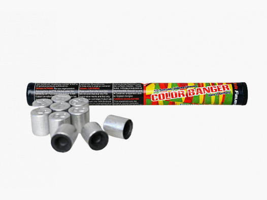 PYRO COLOR BANGER - 10 STRZAŁÓW - 15 MM