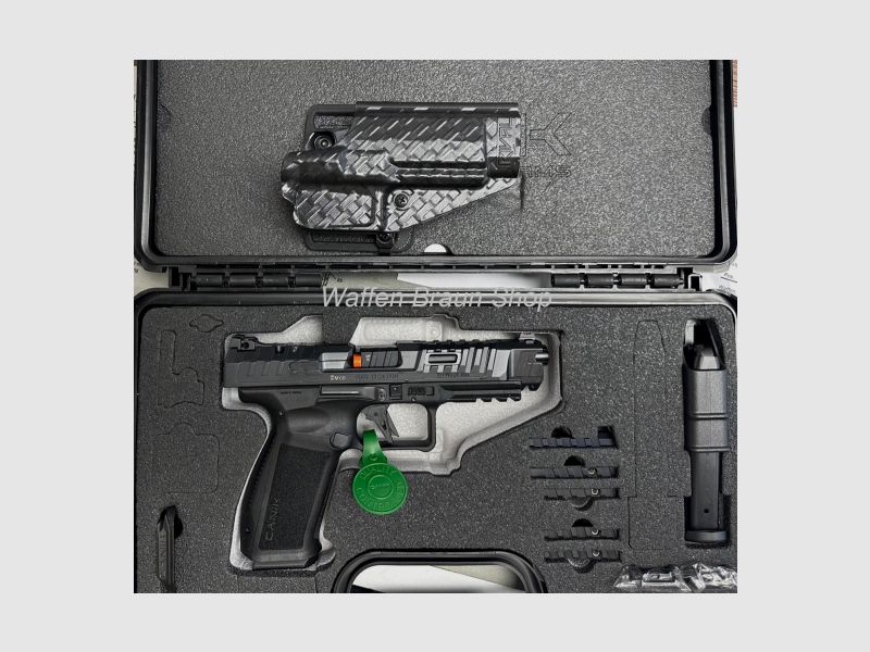 Canik TP9 SFx Rival Dark Side 9mm Luger SAO schwarz 18 Schuß +Ersatzmagazin