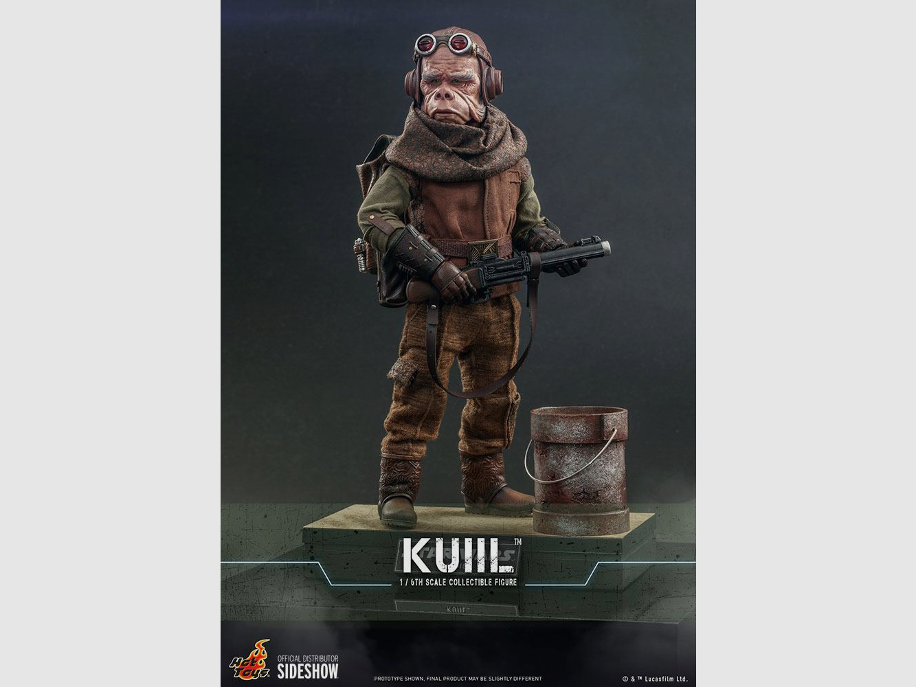 Star Wars The Mandalorian Actionfigur 1/6 Kuiil 25 cm | 43305