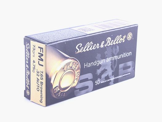 Sellier & Bellot 7.65 Browning