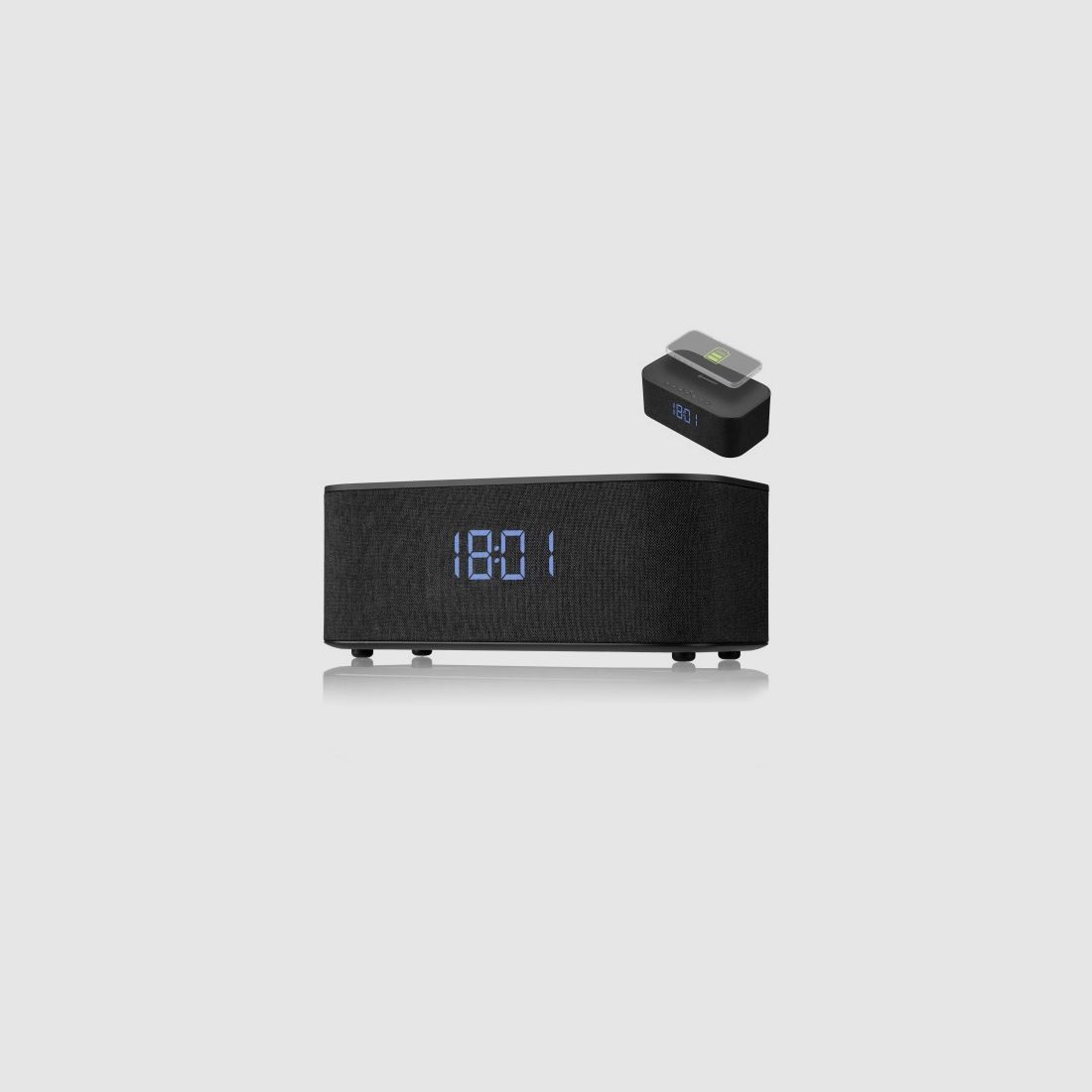 Uhr mit Bluetooth-Lautsprecher/Drahtloses Laden, Bild 8 von 15
