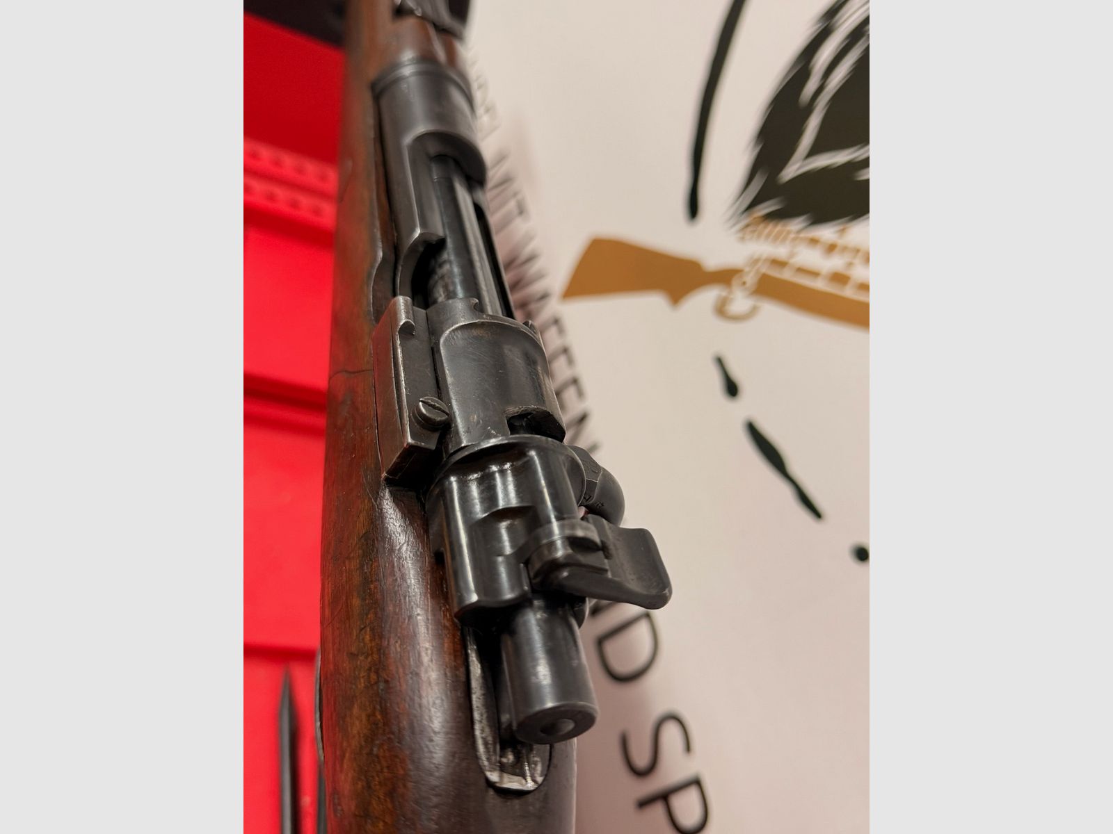 Rifle de cerrojo de ordenanza Mauser Modelo 1891 – cal. 8x57 JS – clásico con una bonita pátina, imagen 4 de 12