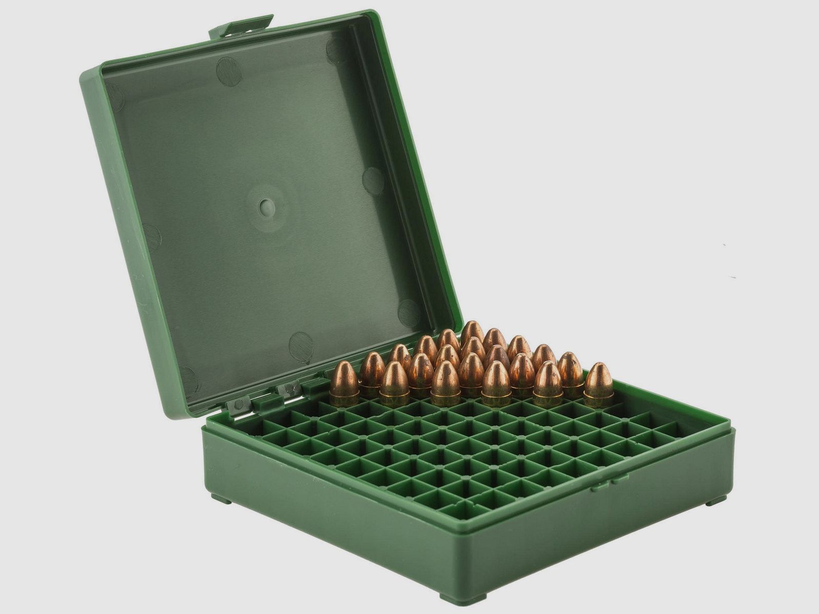 Megaline-Box zur Aufbewahrung von 100 Patronen Kal. 9 x 19, .380ACP, Bild 1 von 2