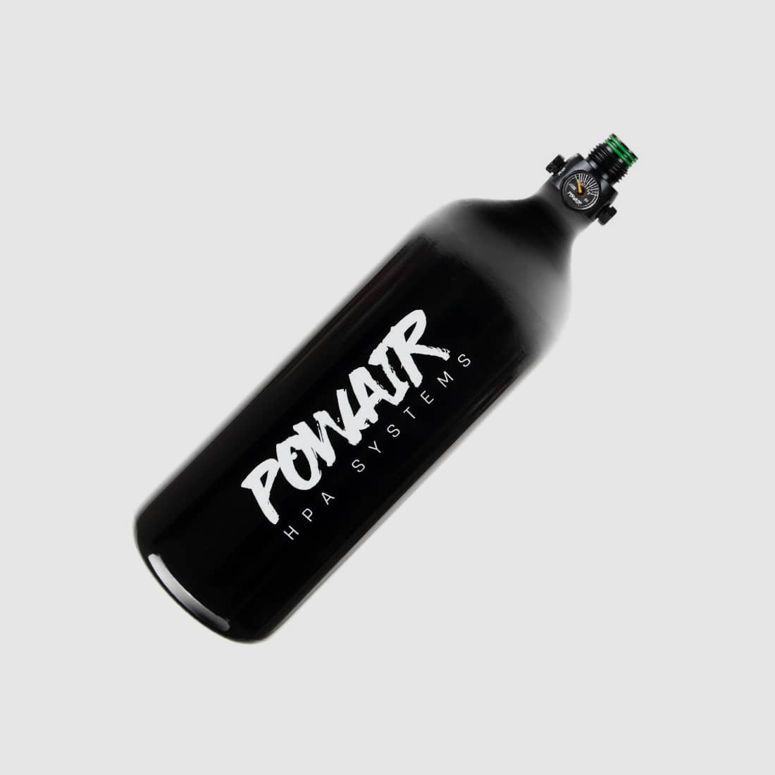 PowAir BASIC Series M2 Paintball HP System 10L/62ci (200 Bar) - Aluminium