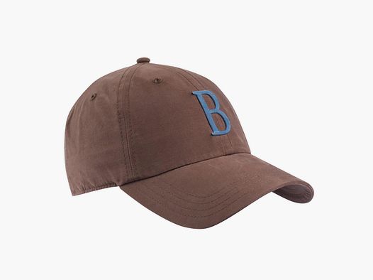 Beretta Big B Cap braun one Size hellblaues Emblem