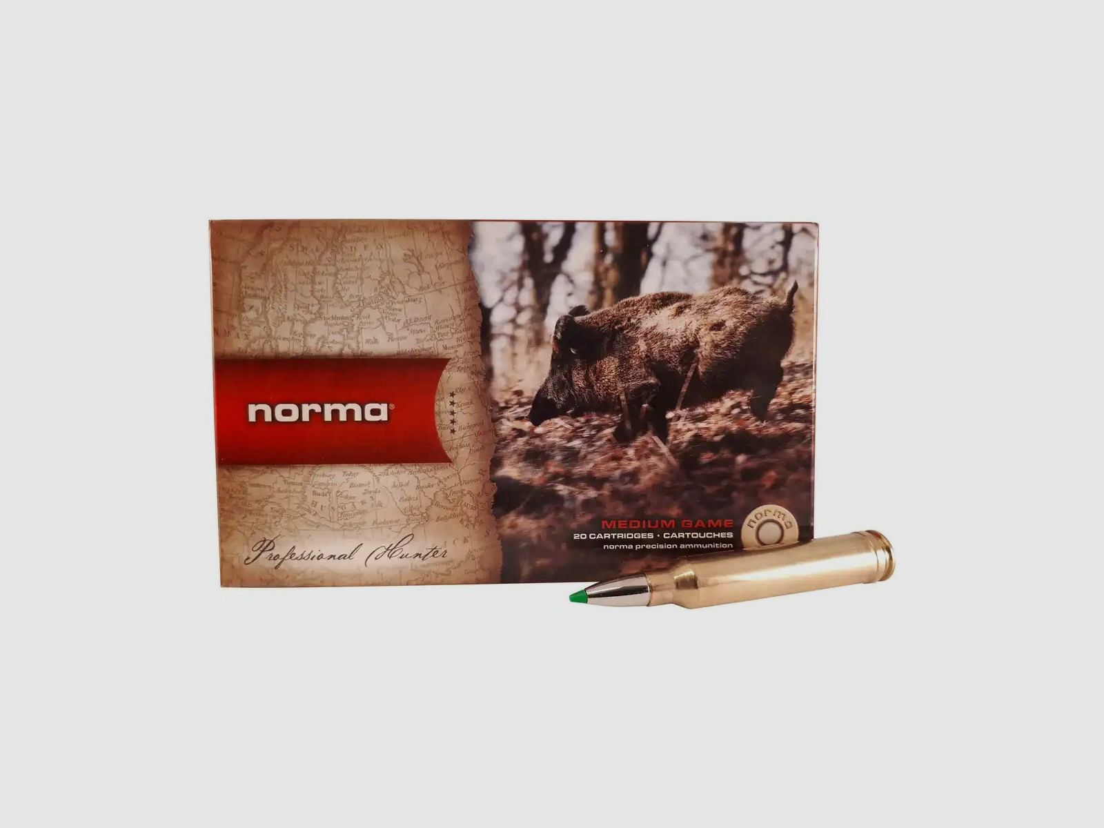 Bala Norma .300 Winchester Magnum 150 grains