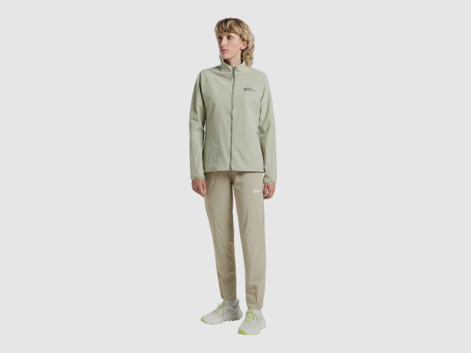 JACK WOLFSKIN Prelight Stride Jkt W Mint Leaf